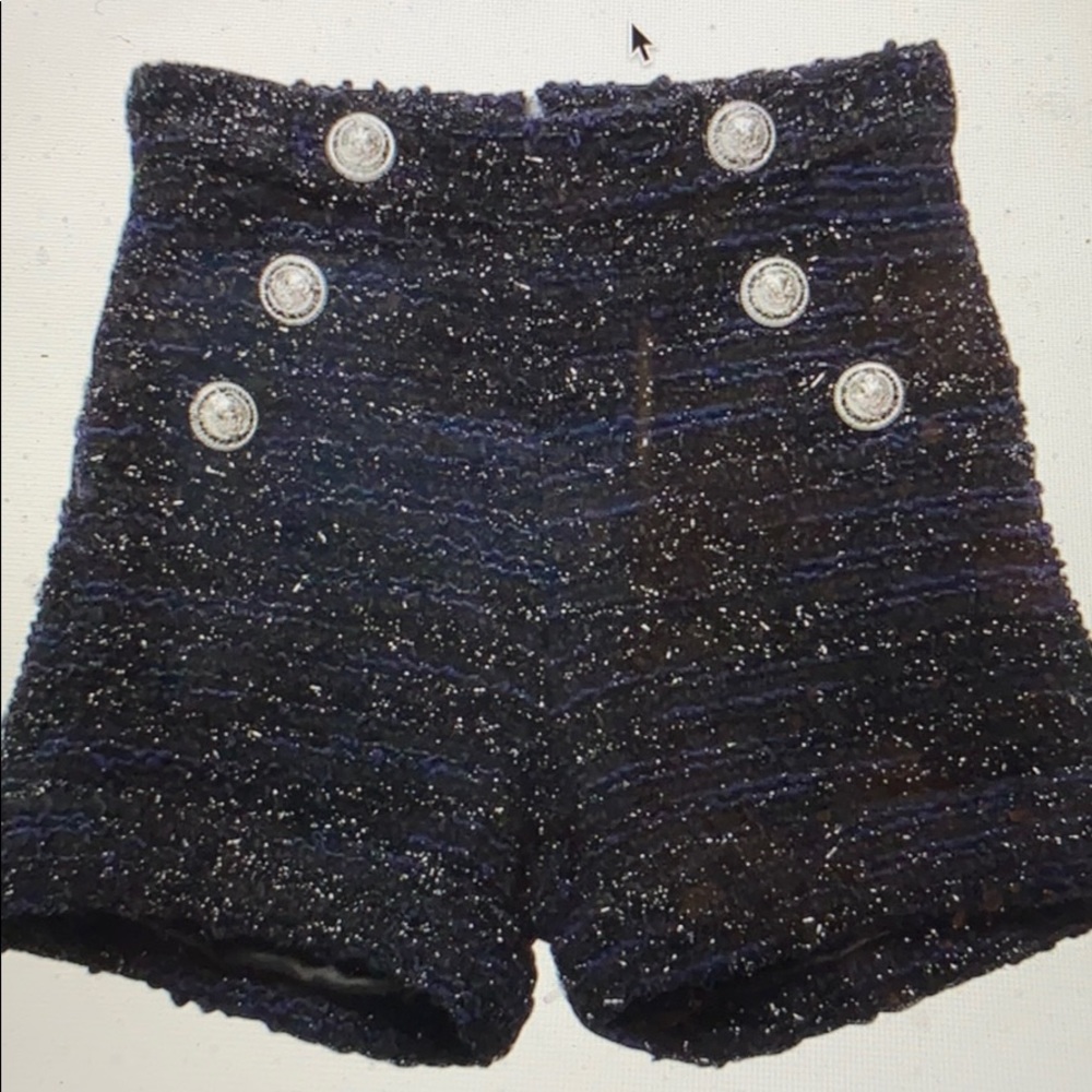 Balmain tweed shorts